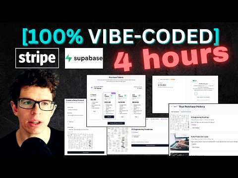 vibe-coding a full-stack app (full walkthrough + technical vs non-technical vibe-coders)